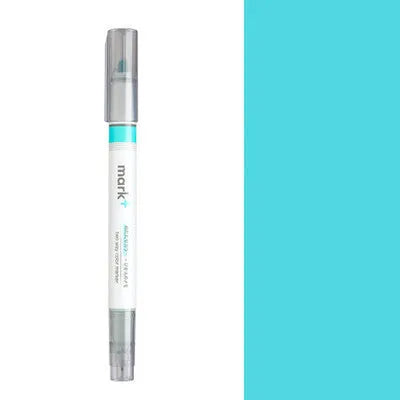 13cm plastic marker light highlighter pen in light pink with swing activation tip