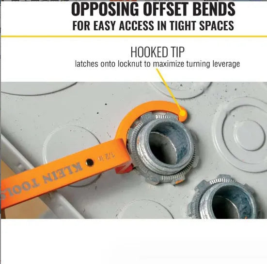 Crescent magnetic suction wrench set with orange, grey, and black adjustable spanners
