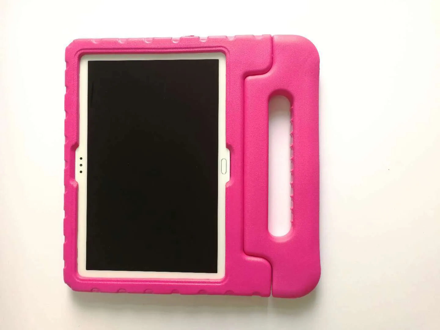 Huawei Enjoy 10.1-inch tablet in a slim EVA foam protective case, shown in blue colour.