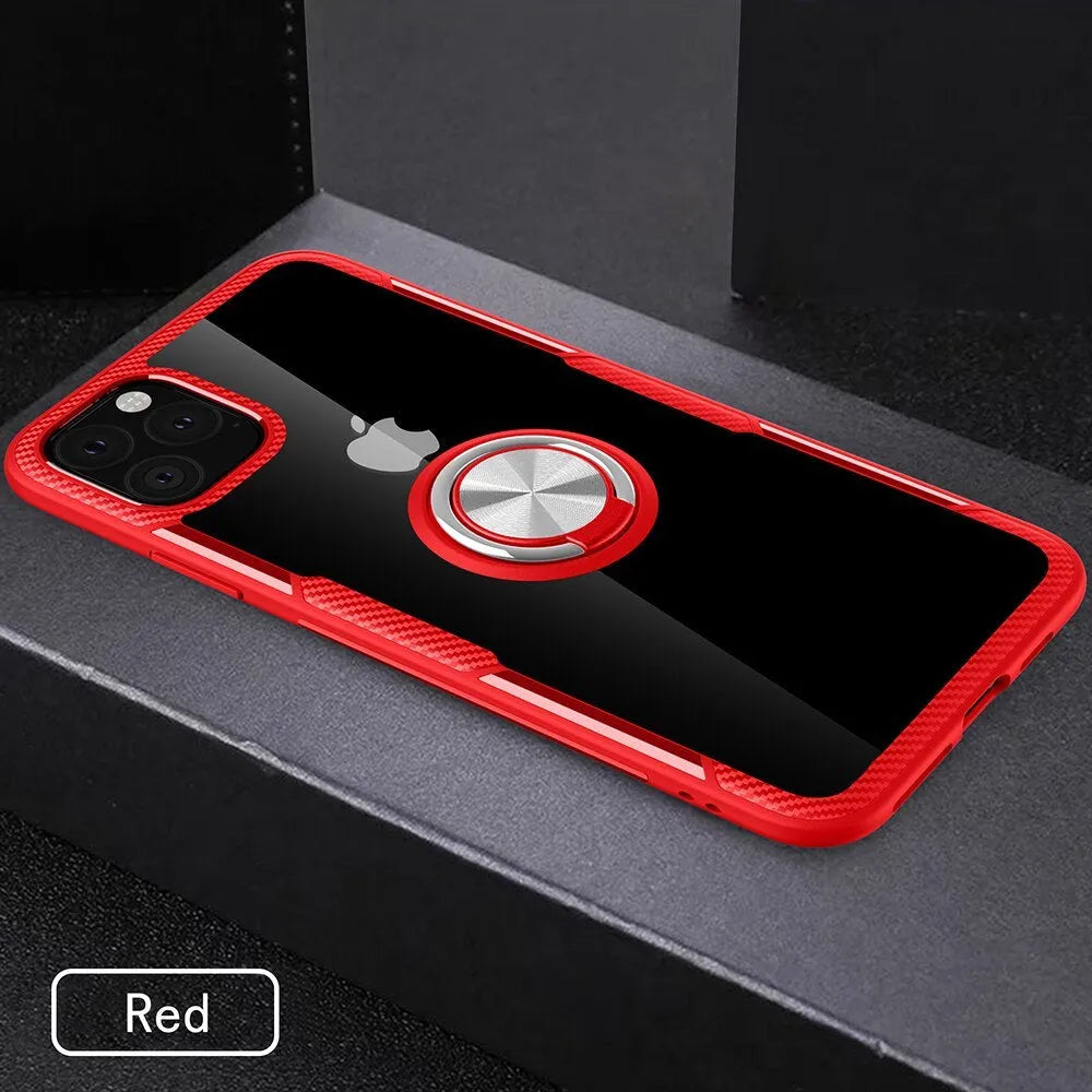 PU material iPhone phone case showing full button access and back cover design in multiple colour options