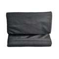Candy-shaped tablet and phone support pillow with slow rebound fill, beige colour, on a bed
