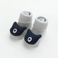 Baby non-slip dispensing glue socks in combed cotton for children floor use