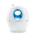 White columnar household air disinfection humidifier with anion function and a large water tank.
