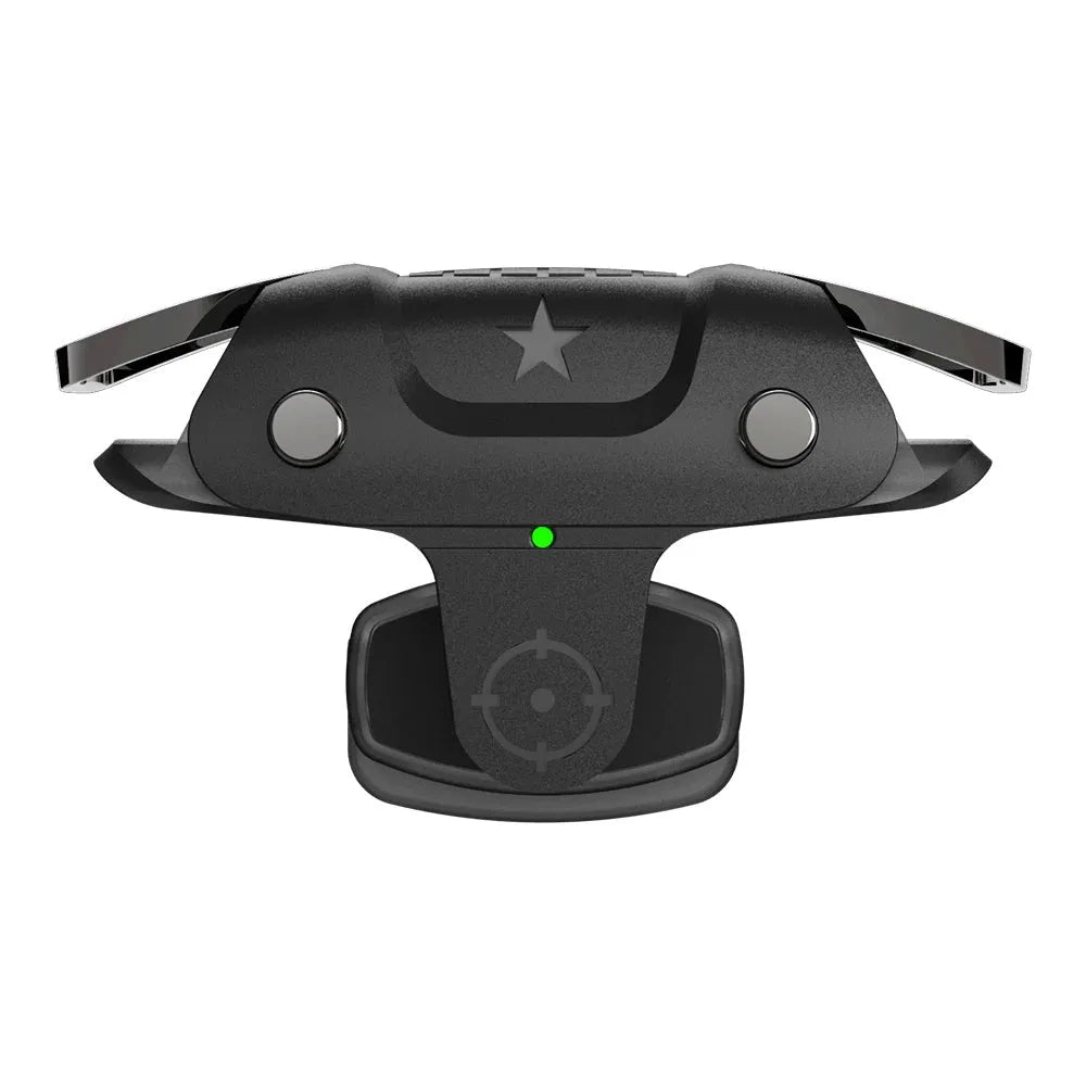 Black F5 Bluetooth mobile game controller measuring 5cm wide for smartphone gaming
