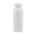 Drop-resistant melamine vase in green, grey, pink, or white colours with 7.2 cm base