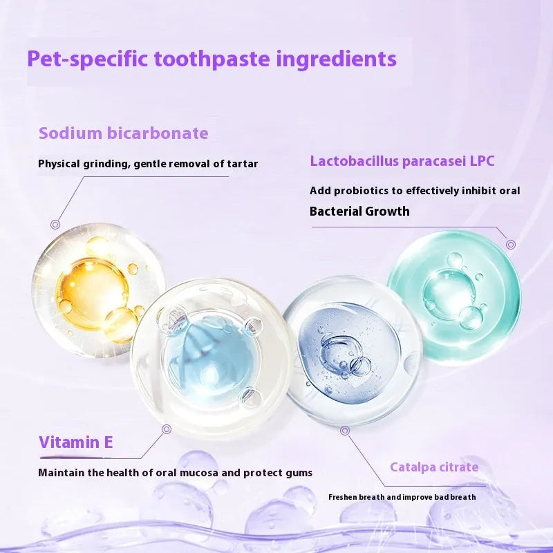 Pet toothbrush pen for dog and cat teeth cleaning with 5ml whitening gel