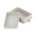 F4B-1 model black ABS plastic waterproof instrument box with dimensions 100mm by 68mm by 40mm.
