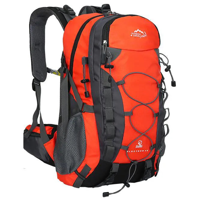 Green leisure sports backpack with 20-35 litre capacity for outdoor activities like hiking and running