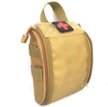 Tactical medical kit with basic first aid supplies for outdoor activities