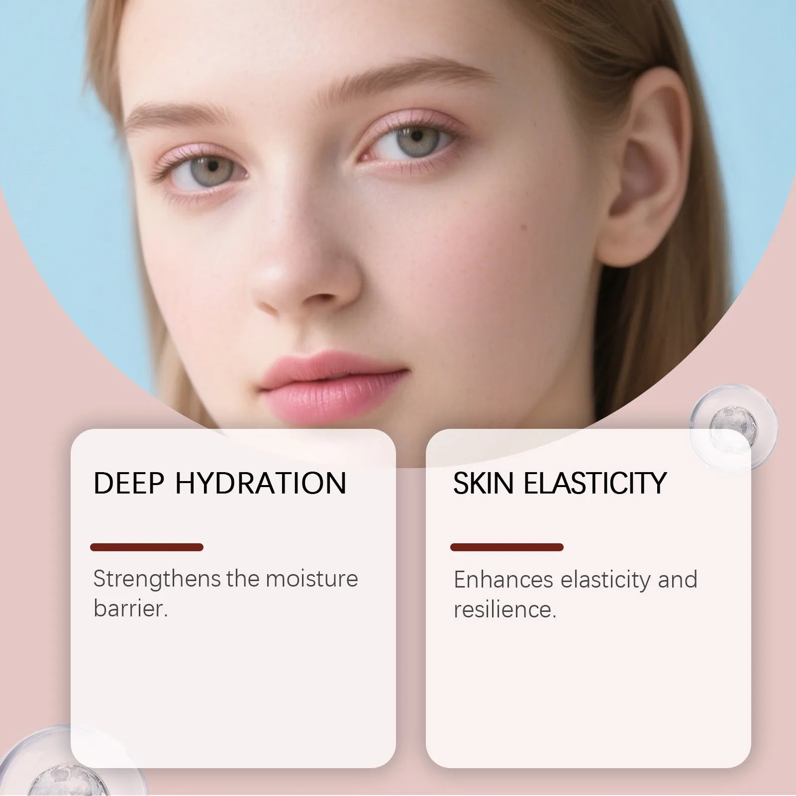 Multi-effect moisturizing cream stick 9g with vitamin C and collagen in a white twist-up tube