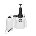 White 3-litre automobile brake oil tank replacement tool kit with copper, iron, and plastic components.