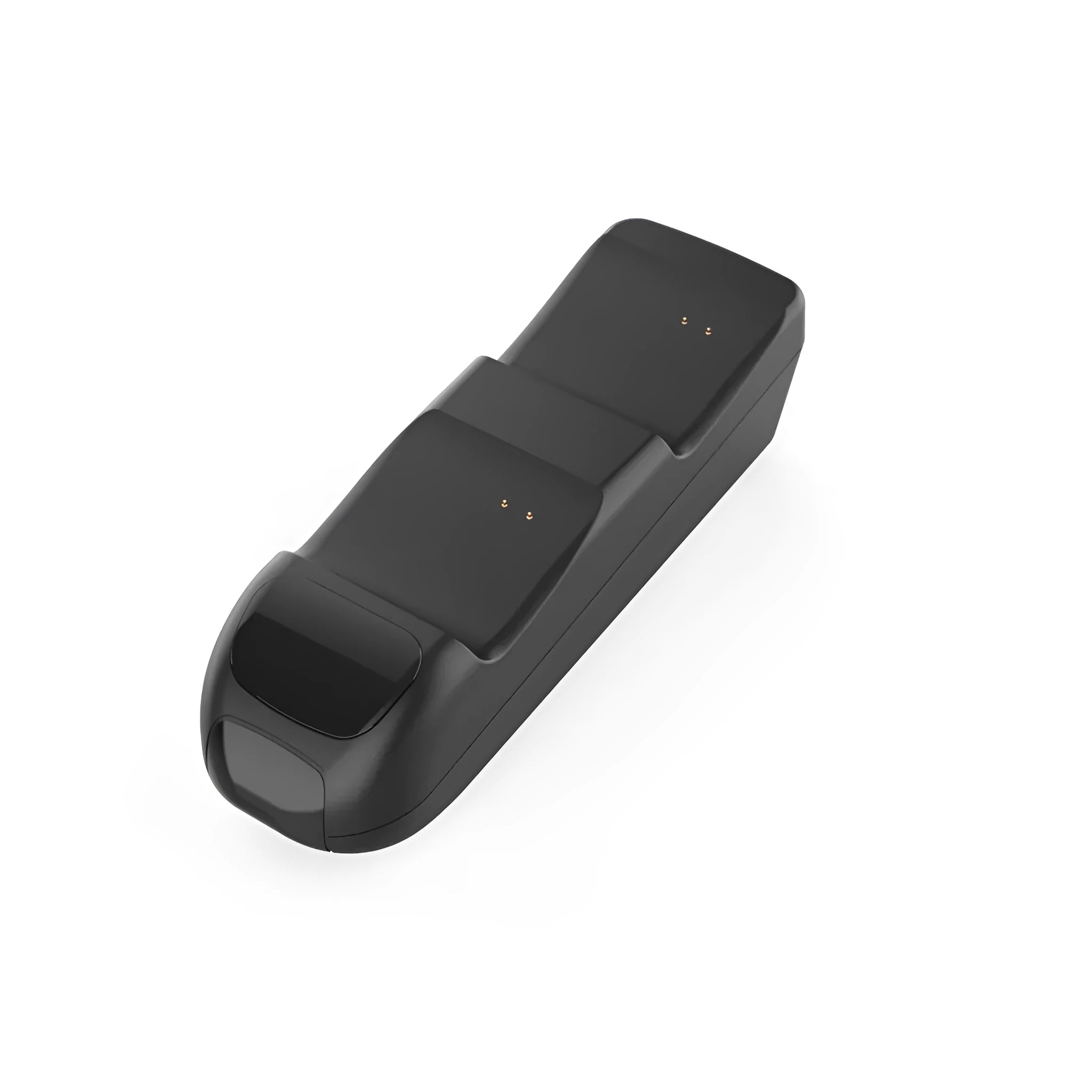 Black Xbox Series X dual controller charging dock with two battery packs and a Type-C cable.
