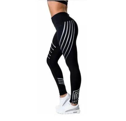 Women's milk silk workout leggings in slim fit European style with hip accent detail