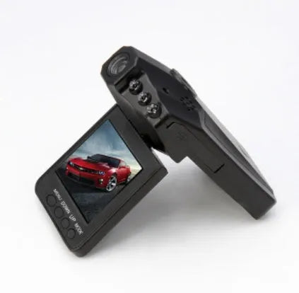 H198 model car dashboard camera with six infrared LEDs and a 2.4-inch screen.