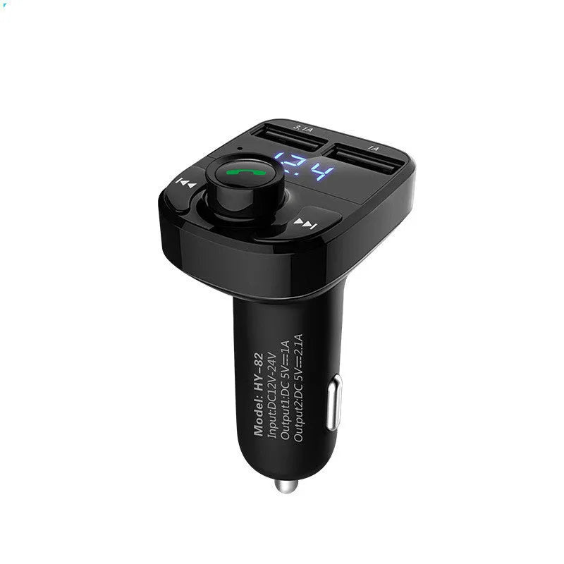 HY82 car Bluetooth FM transmitter and dual USB charger for cigarette lighter socket