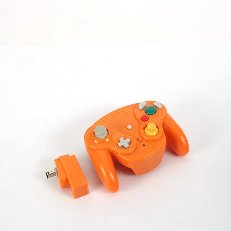 NGC 2.4G wireless game controller for Wii and GameCube consoles in multiple colour options