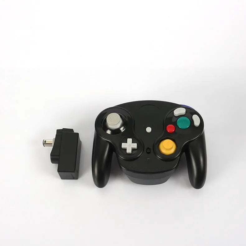 NGC 2.4G wireless game controller for Wii and GameCube consoles in multiple colour options