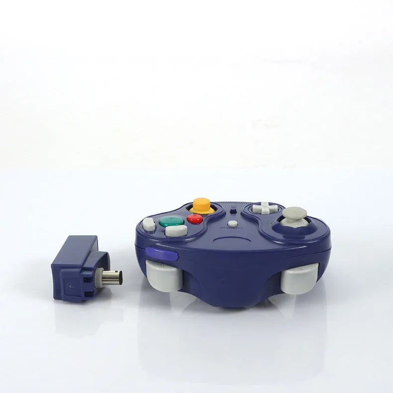 NGC 2.4G wireless game controller for Wii and GameCube consoles in multiple colour options