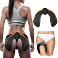 Fitness Buttocks Lifting Toner Slimming Massager in black, battery powered, made of environmental protection ABS
