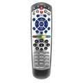 Black DISH Network universal flat remote control for satellite TV and DVD, code 20.1