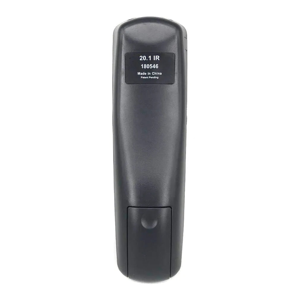 Black DISH Network universal flat remote control for satellite TV and DVD, code 20.1