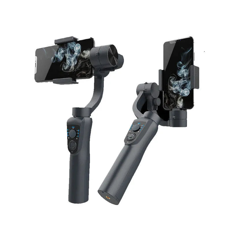 S5B three-axis mobile phone stabiliser with extension rod and tripod for handheld filming
