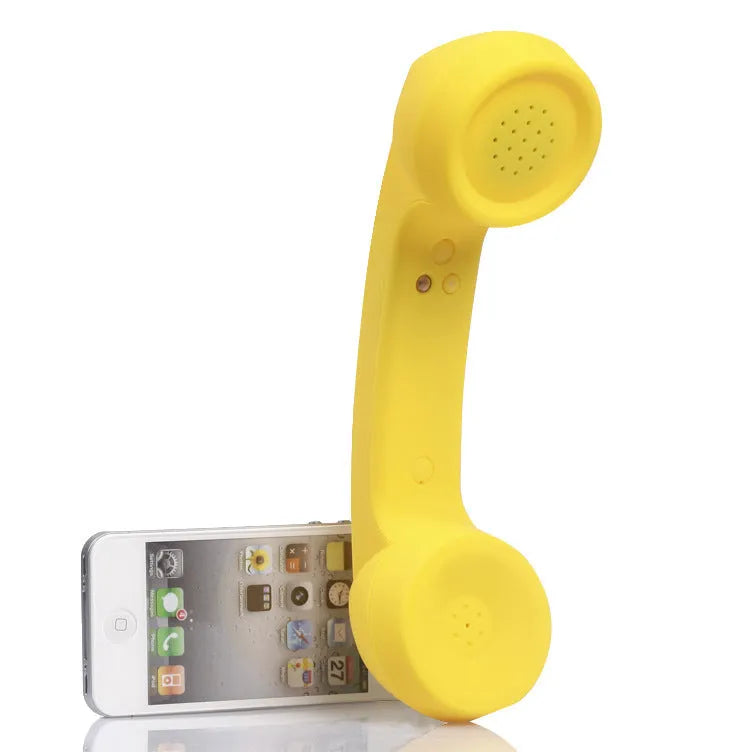 Retro microphone Bluetooth wireless headset in multiple colours with hanging ear design