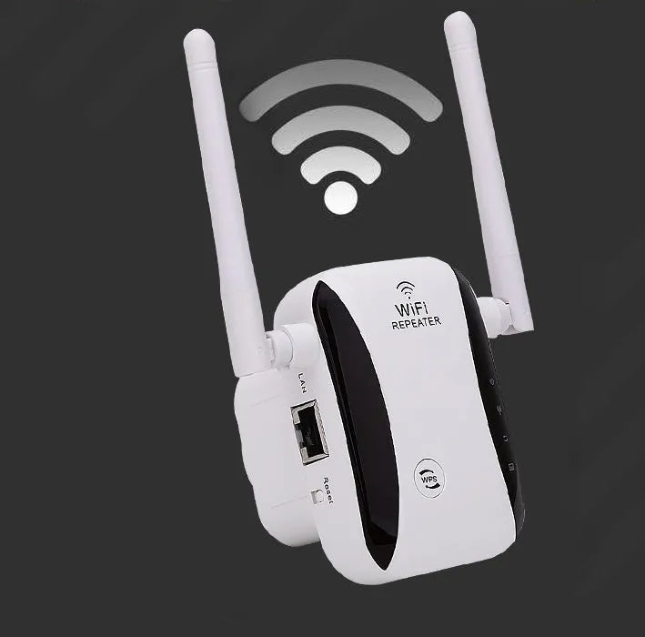 Booster Network wireless repeater with lightning protection and 802.11n for home Wi-Fi range extension