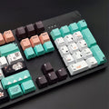 Solid green Cherry profile mechanical keyboard replacement keycaps for Cherry MX switches