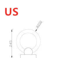 Nordic style wooden circular art chandelier with round acrylic shade in a modern living room.