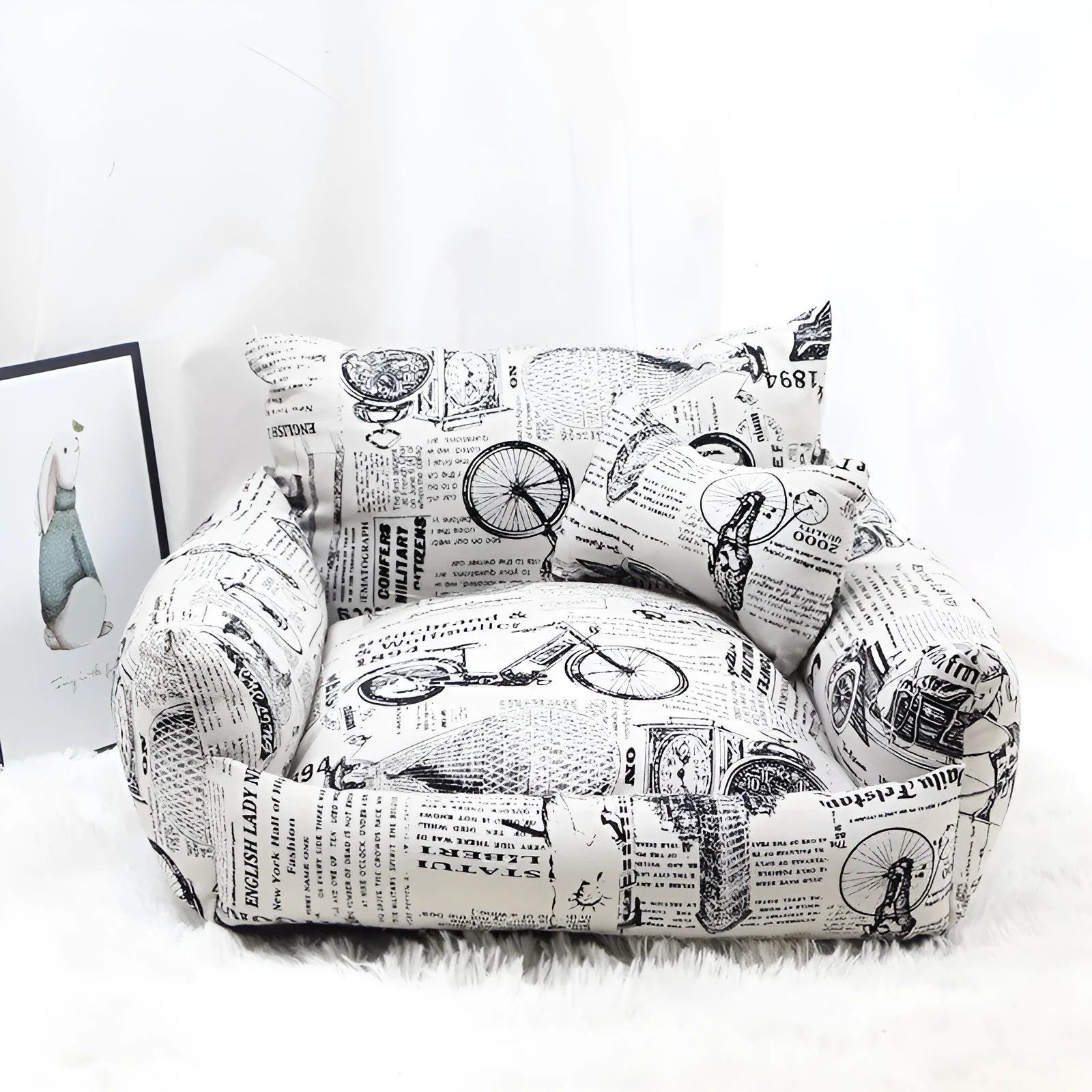 Canvas pet nest for sofa in autumn winter with 58cm size and colour options