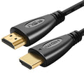 FSU HDMI 1.4V cable with gold-plated connectors and oxygen-free copper wire in a coiled length