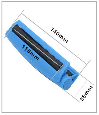 Manual plastic cone cigarette maker machine in multiple colours with 110mm measurement for shredded tobacco