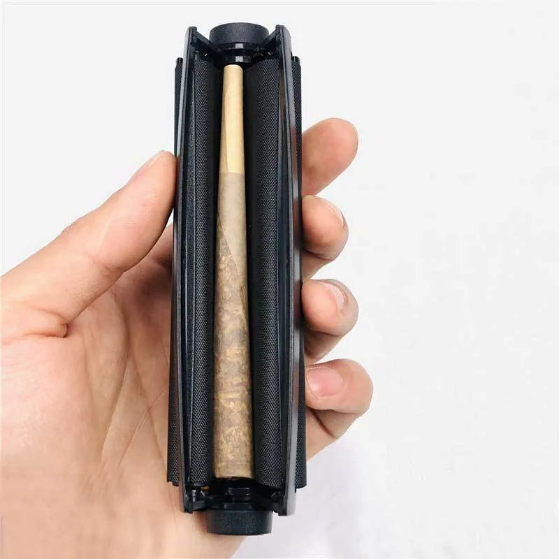 Manual plastic cone cigarette maker machine in multiple colours with 110mm measurement for shredded tobacco