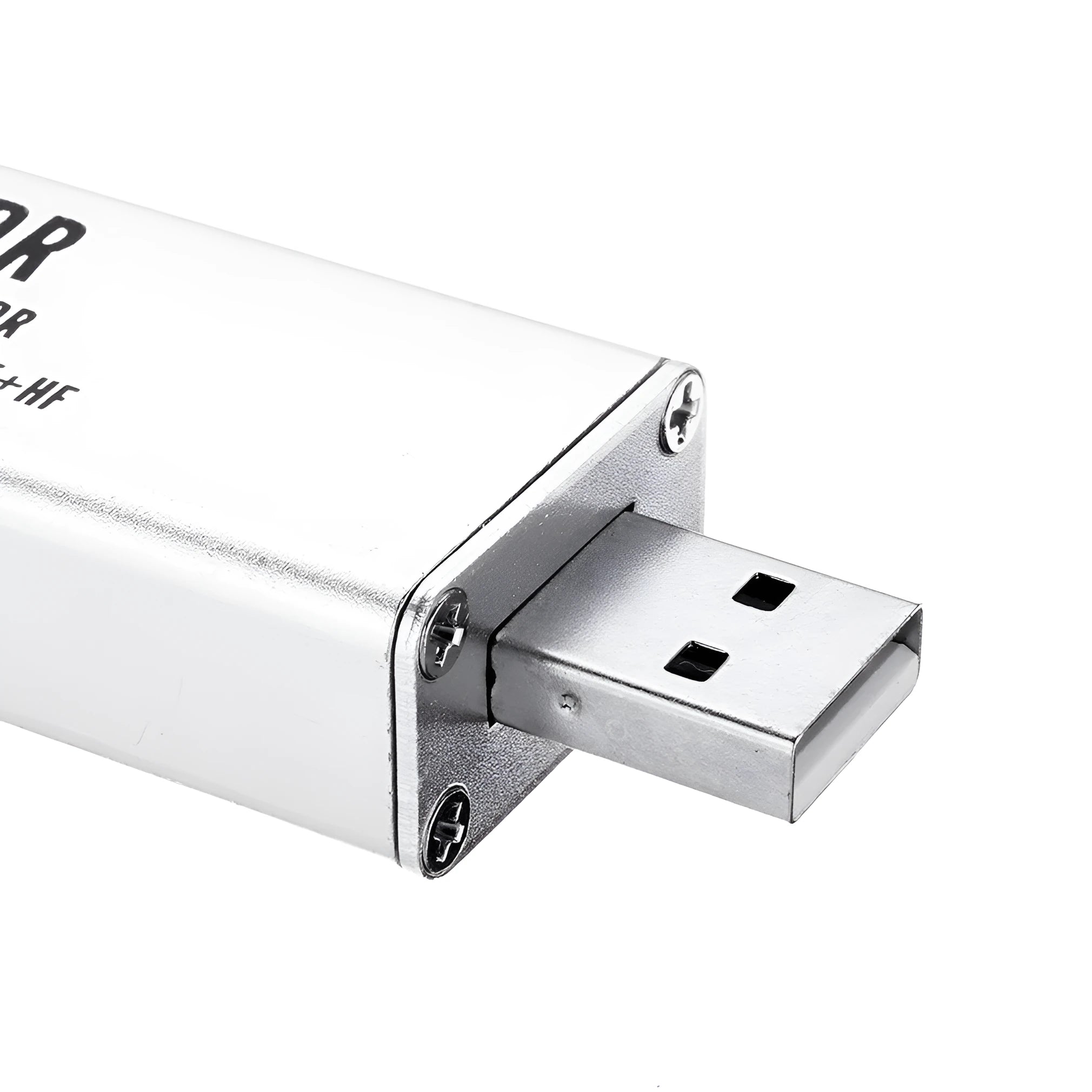 A300U black metal SDR receiver with gold SMA connector for all-band radio scanning