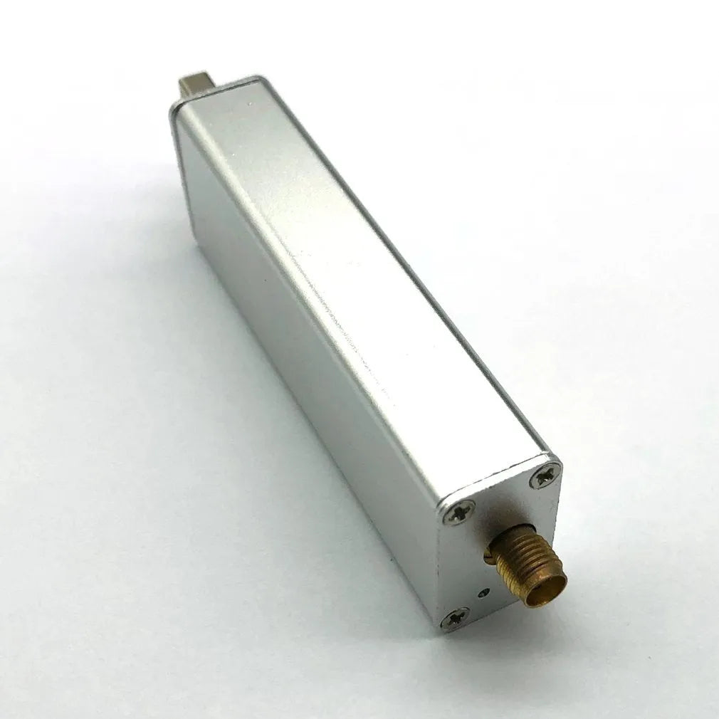 A300U black metal SDR receiver with gold SMA connector for all-band radio scanning