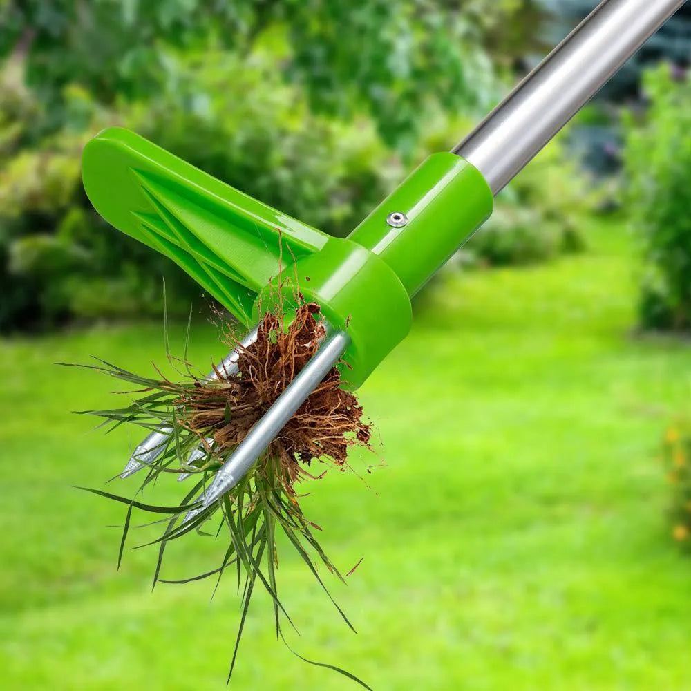 Aluminium tube manual weeding tool with 50cm length for garden maintenance