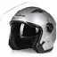 Open face jet style motorcycle helmet JK-512 in multiple colour and size options
