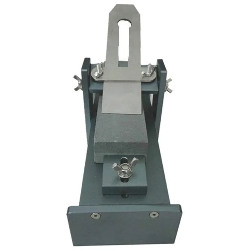 Aluminium alloy fixed angle sharpener gantry tool for woodworking chisels and carving knives