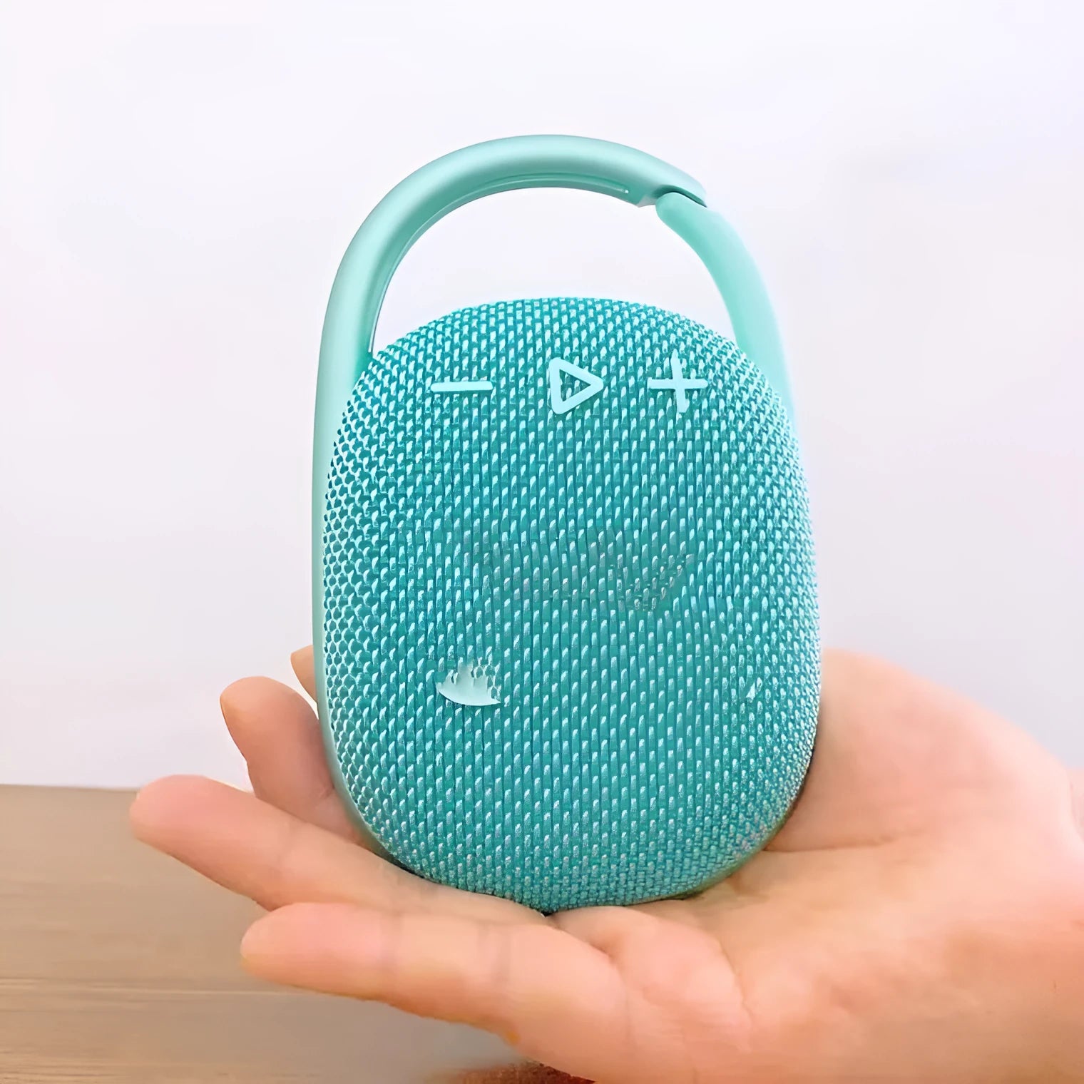 Mini portable Bluetooth speaker in various colours with USB charging cable