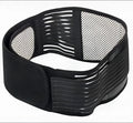 Self-heating waist protection belt in elastic cloth material for lumbar muscle strain support