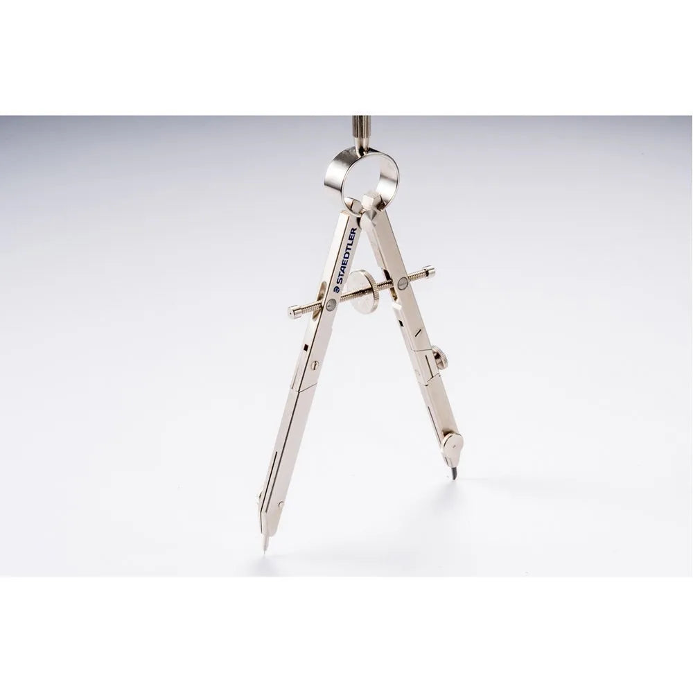 STAEDTLER 551 01 steel precision car compass with telescopic rod extended