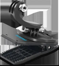 GoPro backpack mounting clip with 360-degree rotating head for action cameras