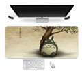 Super long large thickening gaming mouse pad with non-slip rubber base and cloth surface in multiple colours and sizes
