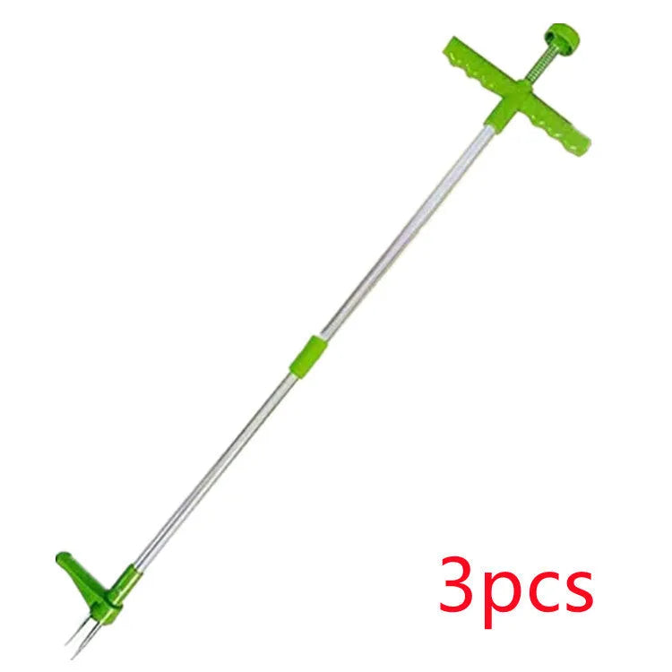 Aluminium tube manual weeding tool with 50cm length for garden maintenance