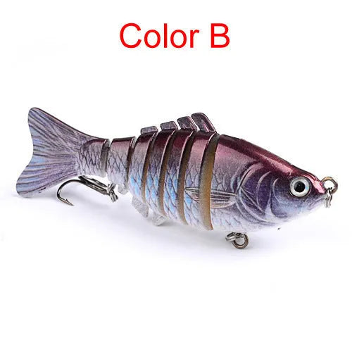 Luya knotty lure simulation fake bait 10cm 15.5g ABS plastic hard fishing tackle multiple colour options