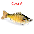 Luya knotty lure simulation fake bait 10cm 15.5g ABS plastic hard fishing tackle multiple colour options