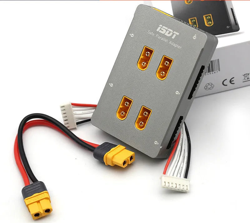 Grey Astor parallel charging board for drone and electric toy batteries