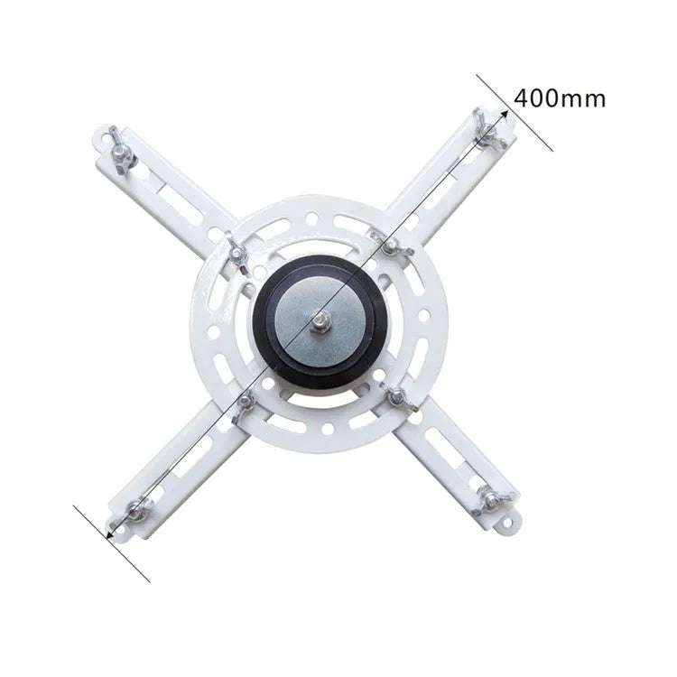 Electric ceiling mount hanger for projectors with remote control and ultra-thin chassis.