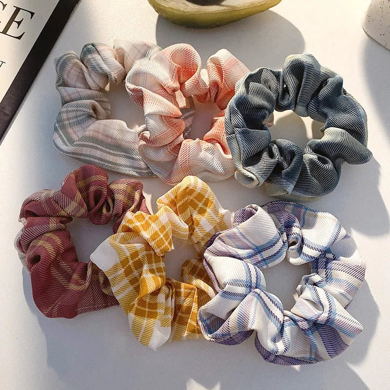 20-piece children's hair ring set with autumn colours and macaron shades